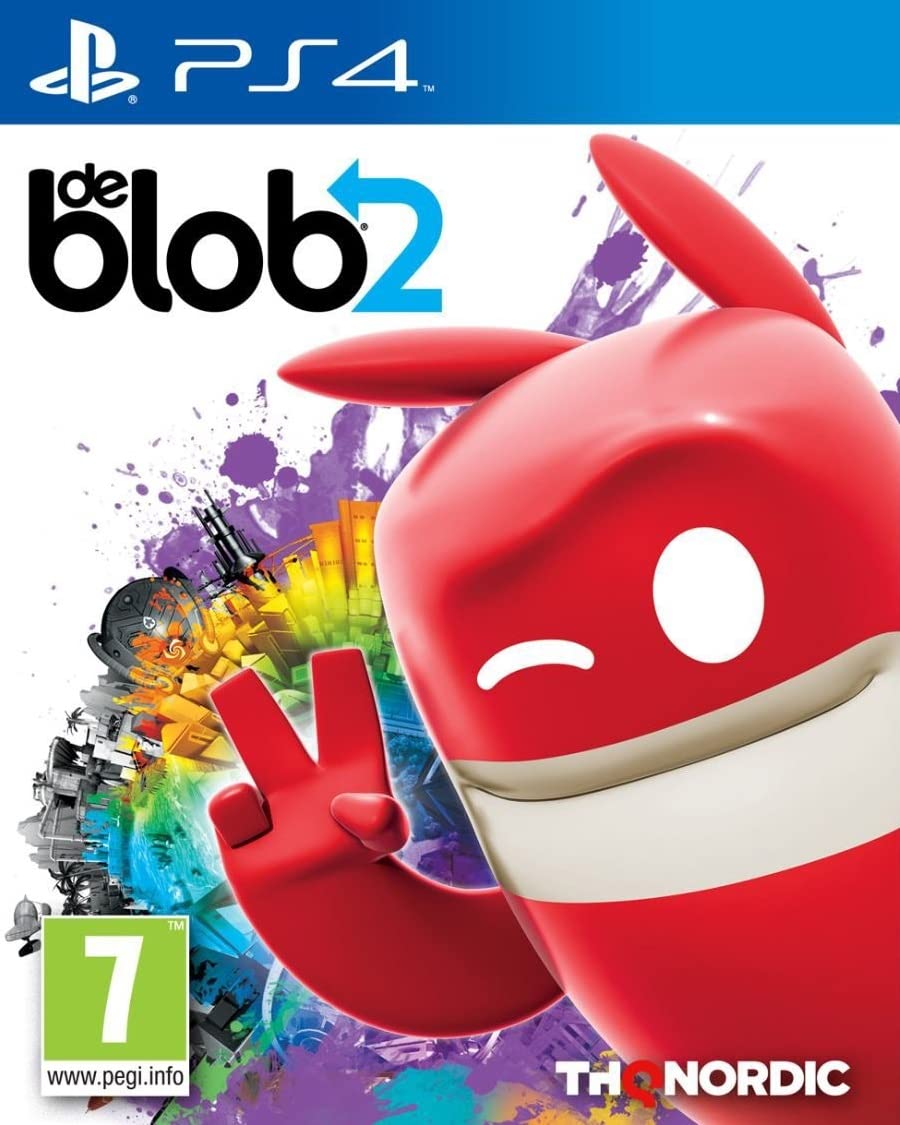 THQ Nordic De Blob 2 - Aventura de Acción y Color con Niveles Personalizables y Modo Multijugador THQ Nordic De Blob 2 - Aventura de Acción y Color con Niveles Personalizables y Modo Multijugador